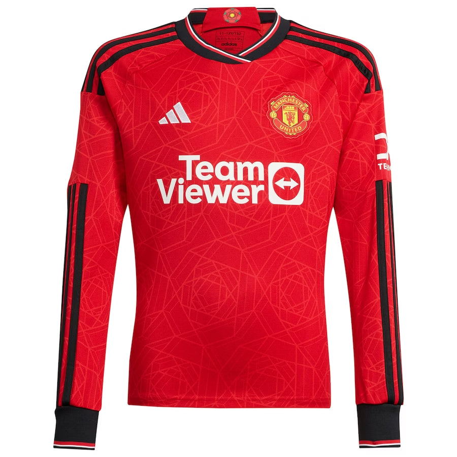 Manchester United Home Full Sleeve Kit 23/24 Edition [Player Version]
