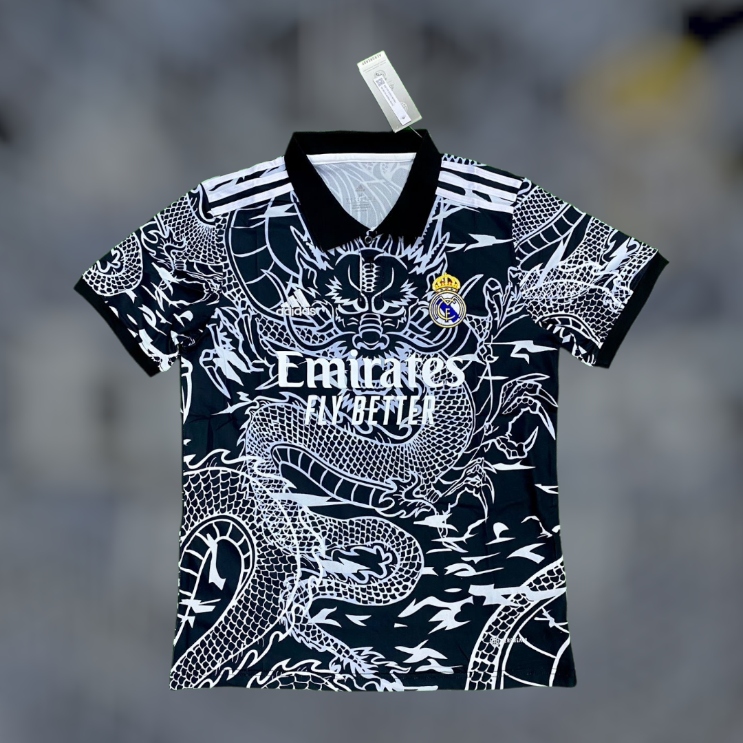 Real Madrid Black Dragon Jersey 23/24 Edition