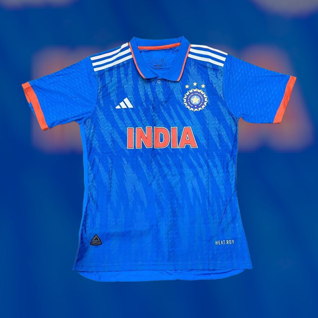 Indian Cricket ODI Jersey without sponsor [Player Version]