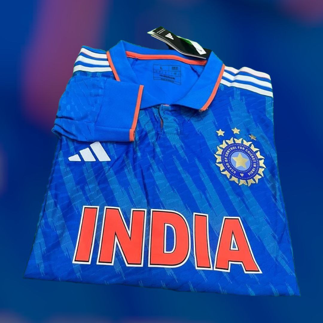 Indian Cricket ODI Full Sleeve Jersey without sponsor [Player Version]
