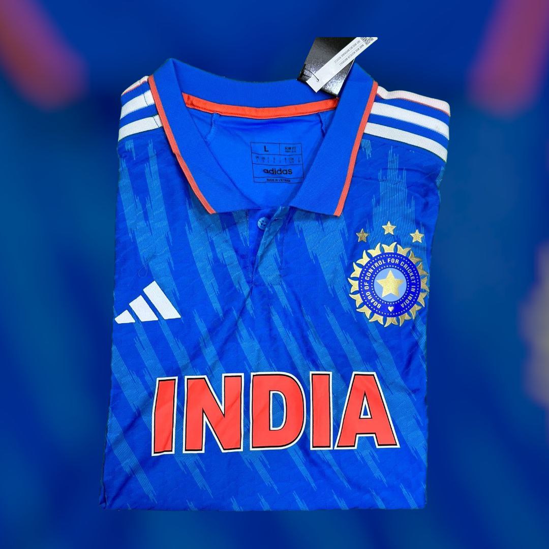 Indian Cricket ODI Jersey without sponsor [Player Version]