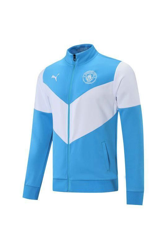 Manchester City Blue Jacket 2021/22 Edition