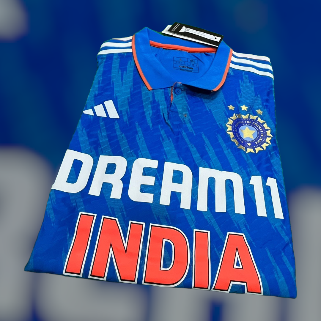Indian Cricket ODI Jersey with sponsor [Player Version]