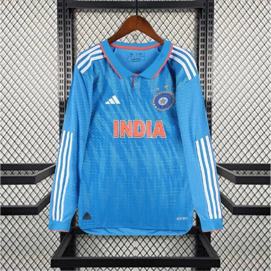 Indian Cricket ODI Full Sleeve Jersey without sponsor [Player Version]