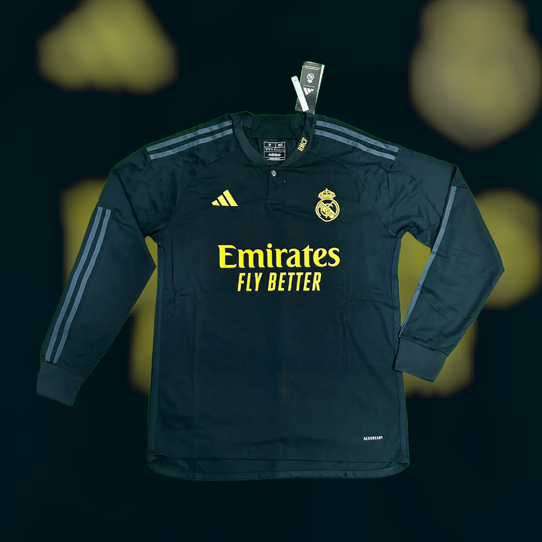 Real Madrid 3rd Kit Full Sleeves 23/24 Edition